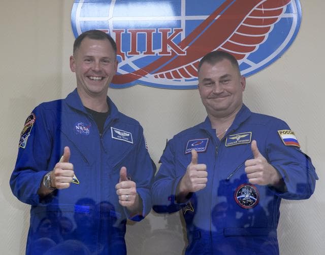 NASA image: Expedition 57 Press Conference
