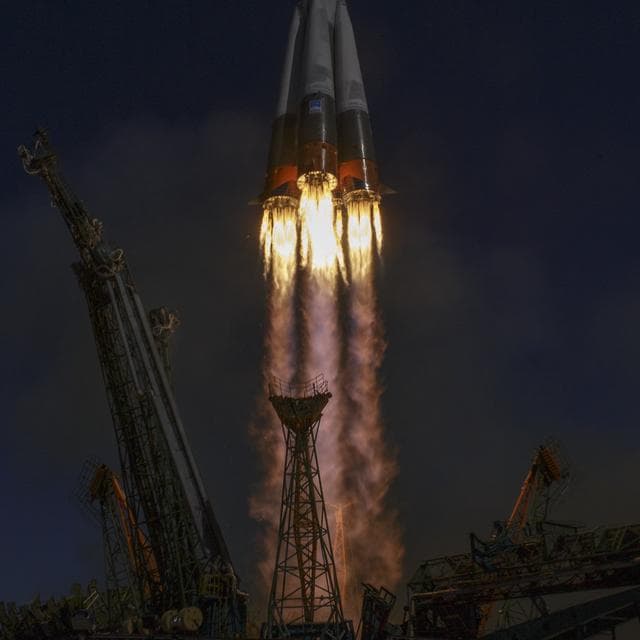 NASA image: Expedition 57 Launch