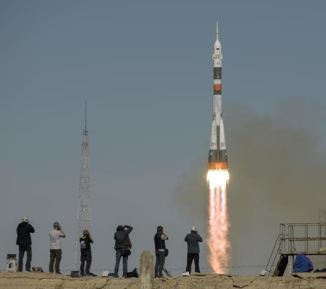 NASA image: Expedition 57 Launch