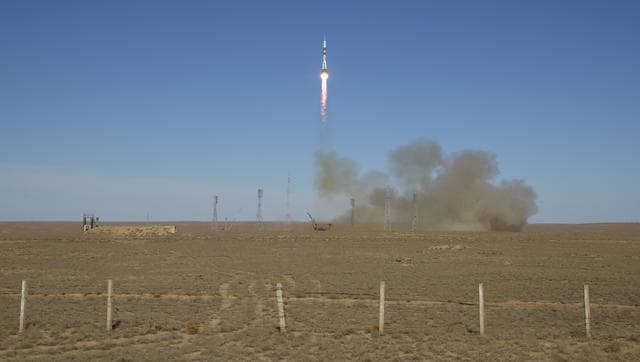 NASA image: Expedition 57 Launch