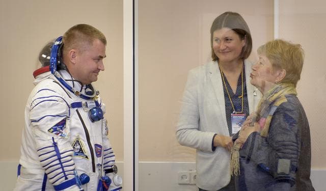 NASA image: Expedition 57 Preflight