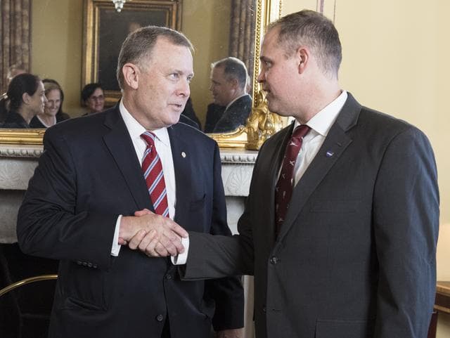 NASA image: Morhard Sworn In As NASA Deputy Administrator