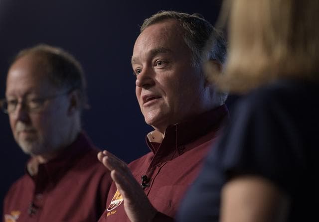 NASA image: InSight Media Briefing