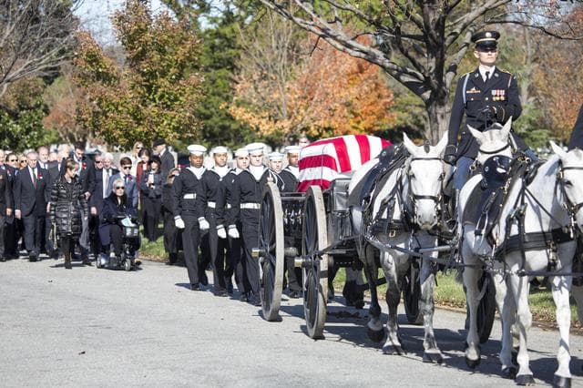 NASA image: Alan Bean Interment