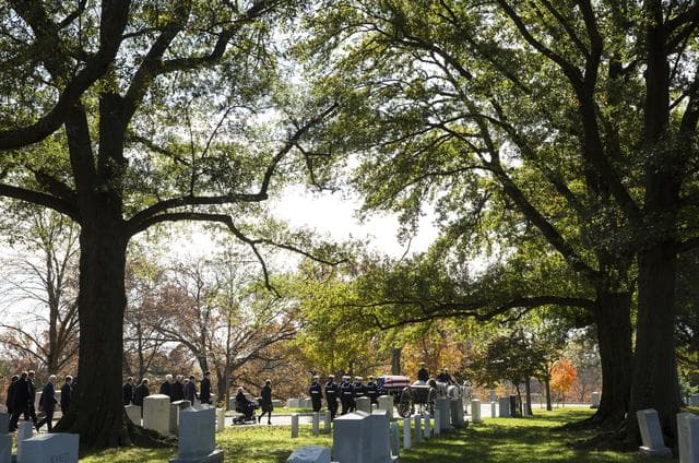 NASA image: Alan Bean Interment