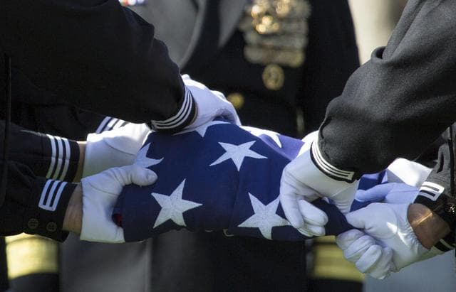 NASA image: Alan Bean Interment