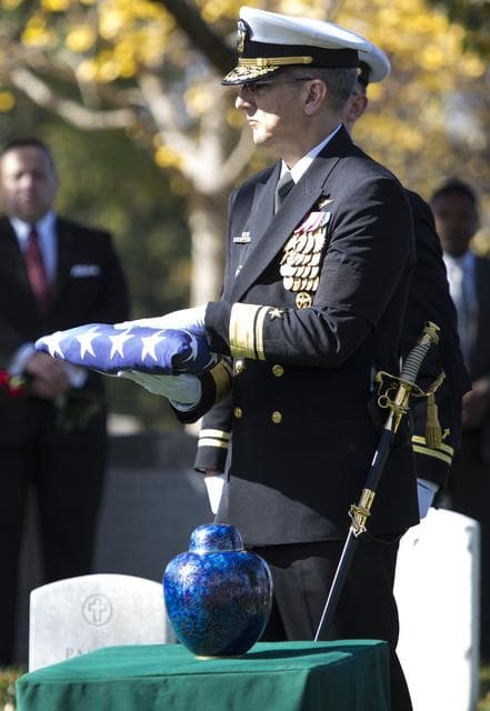 NASA image: Alan Bean Interment