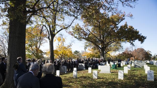 NASA image: Alan Bean Interment