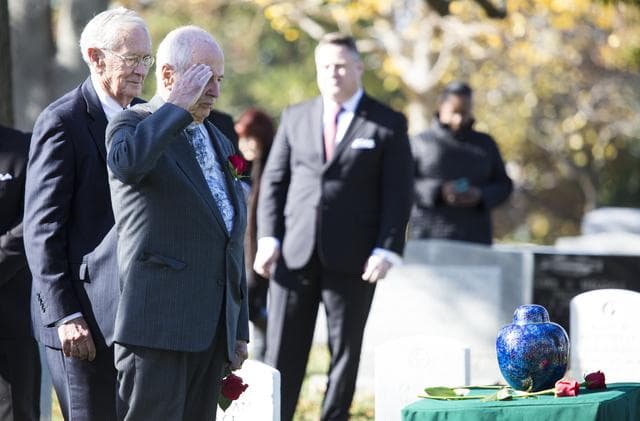 NASA image: Alan Bean Interment