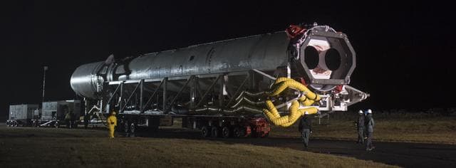 NASA image: Northrop Grumman Antares CRS-10 Rollout