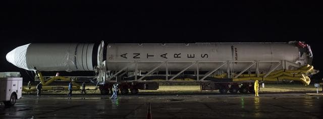 NASA image: Northrop Grumman Antares CRS-10 Rollout