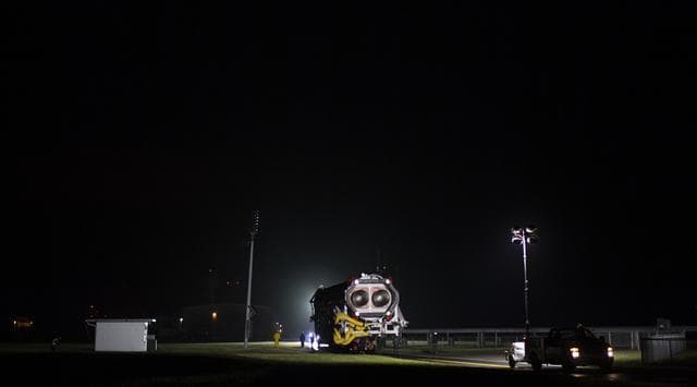 NASA image: Northrop Grumman Antares CRS-10 Rollout