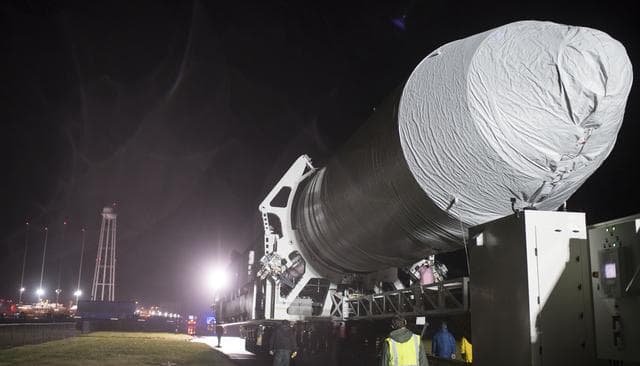 NASA image: Northrop Grumman Antares CRS-10 Rollout