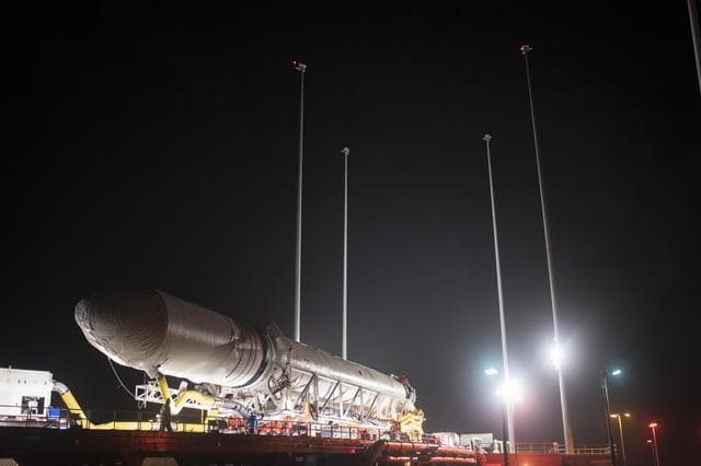 NASA image: Northrop Grumman Antares CRS-10 Rollout