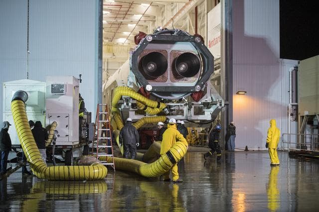 NASA image: Northrop Grumman Antares CRS-10 Rollout