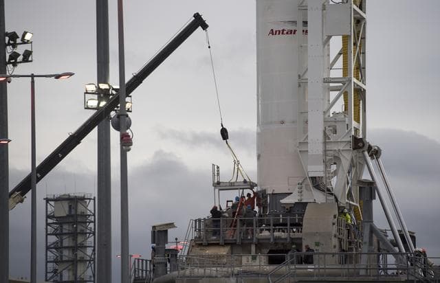 NASA image: Northrop Grumman Antares CRS-10 Rollout
