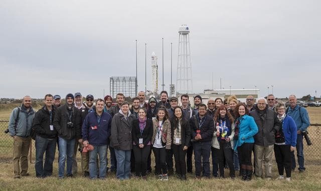 NASA image: Northrop Grumman Antares CRS-10