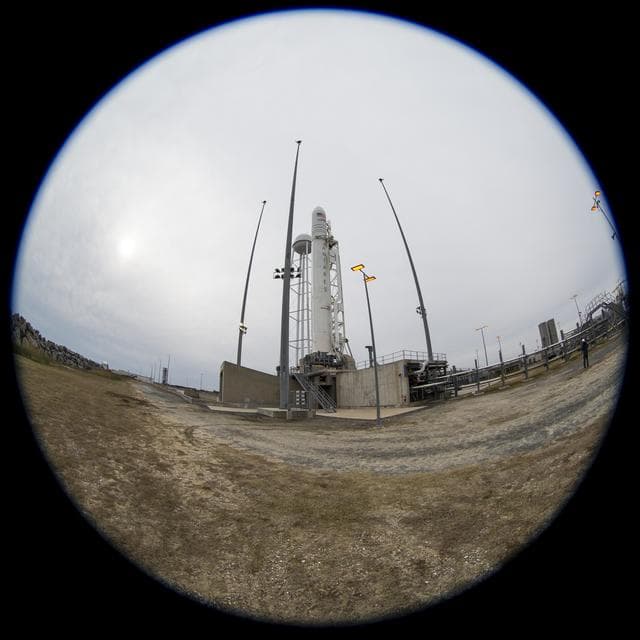 NASA image: Northrop Grumman Antares CRS-10
