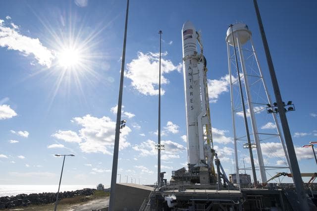 NASA image: Northrop Grumman Antares CRS-10