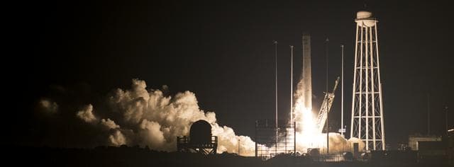 NASA image: Northrop Grumman Antares CRS-10 Launch
