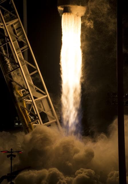 NASA image: Northrop Grumman Antares CRS-10 Launch