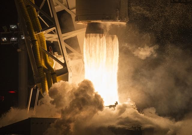 NASA image: Northrop Grumman Antares CRS-10 Launch