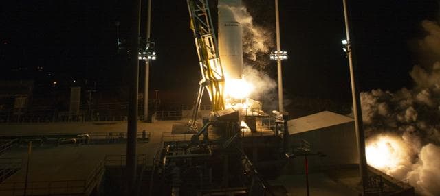 NASA image: Northrop Grumman Antares CRS-10 Launch