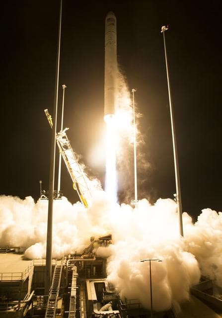 NASA image: Northrop Grumman Antares CRS-10 Launch