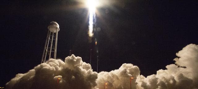 NASA image: Northrop Grumman Antares CRS-10 Launch