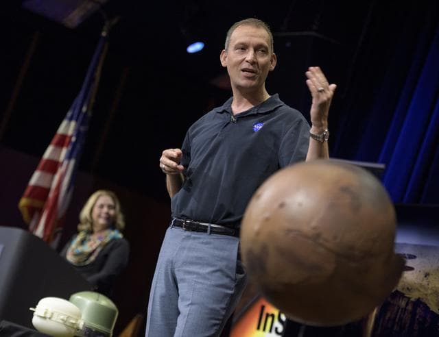 NASA image: Mars InSight Pre-Landing Briefing