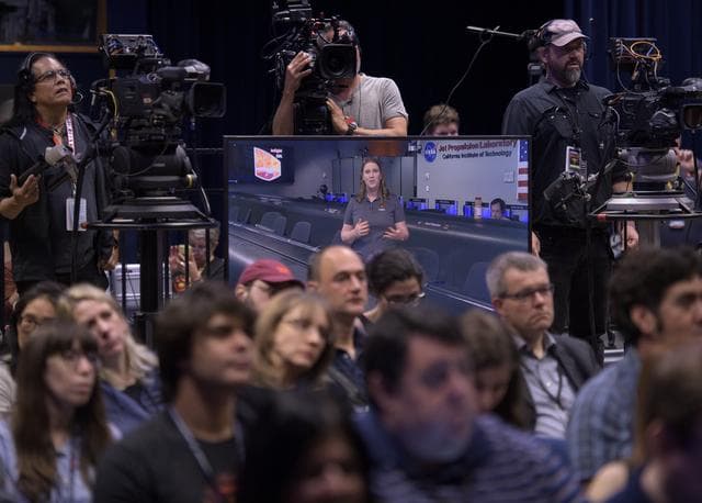 NASA image: Mars InSight Pre-Landing Briefing