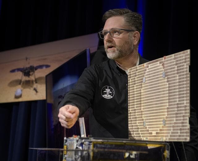 NASA image: Mars InSight Pre-Landing Briefing