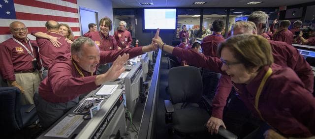 NASA image: Mars InSight Landing