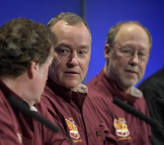 NASA image: Mars InSight Post Landing Press Conference