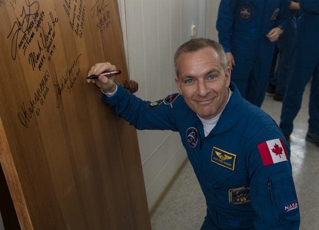 NASA image: Expedition 58 Door Signing