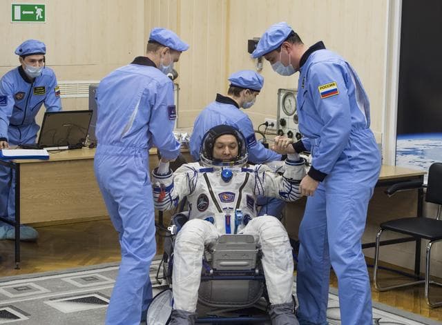 NASA image: Expedition 58 Pressure Checks