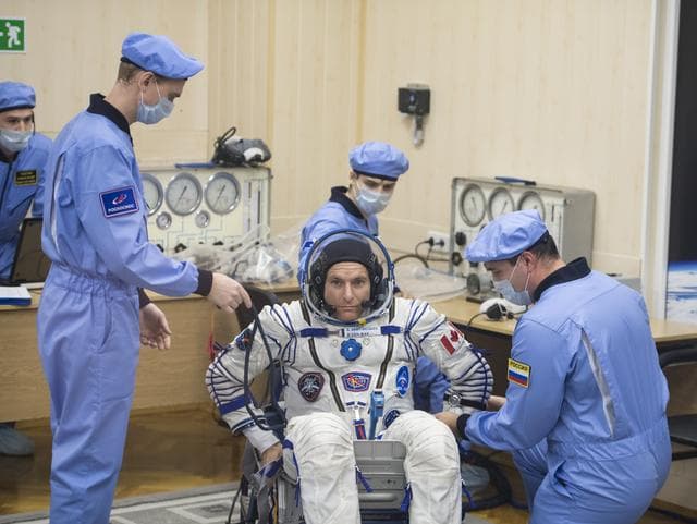 NASA image: Expedition 58 Pressure Checks