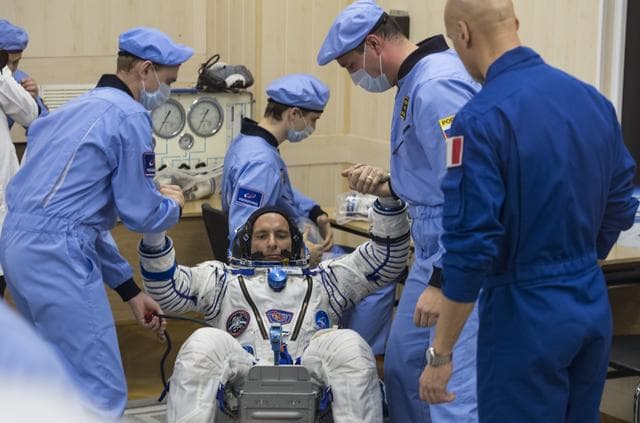 NASA image: Expedition 58 Pressure Checks