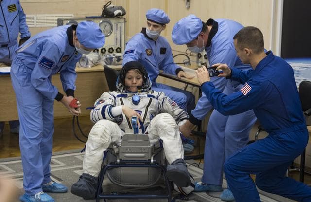 NASA image: Expedition 58 Pressure Checks