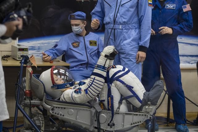 NASA image: Expedition 58 Pressure Checks