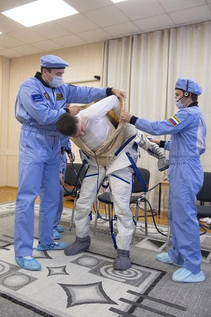 NASA image: Expedition 58 Suit Up