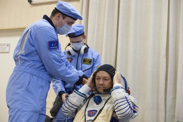 NASA image: Expedition 58 Suit Up
