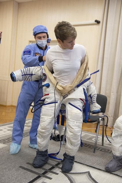 NASA image: Expedition 58 Suit Up