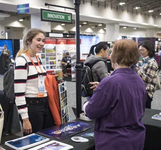 NASA image: American Geophysical Union Meeting