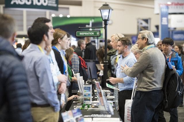 NASA image: American Geophysical Union Meeting
