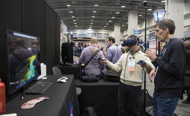 NASA image: American Geophysical Union Meeting