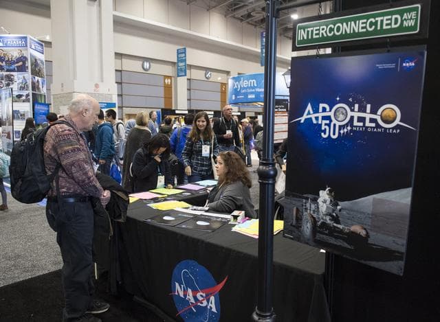 NASA image: American Geophysical Union Meeting