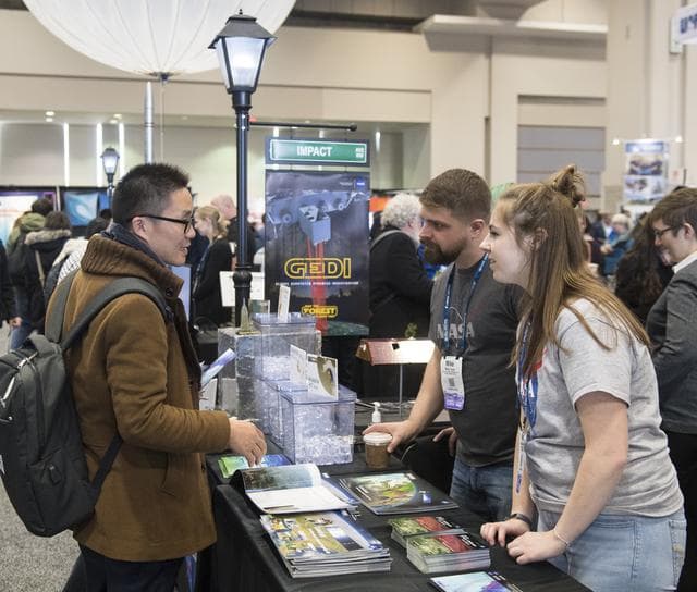 NASA image: American Geophysical Union Meeting