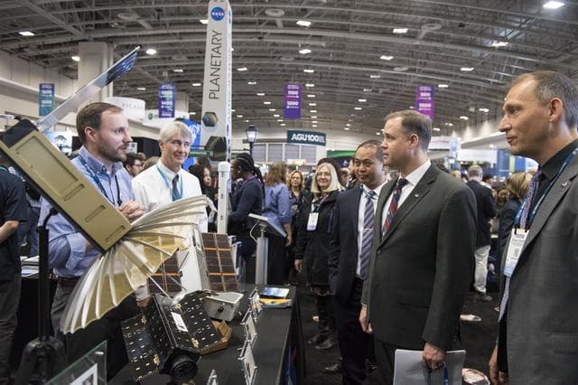 NASA image: American Geophysical Union Meeting