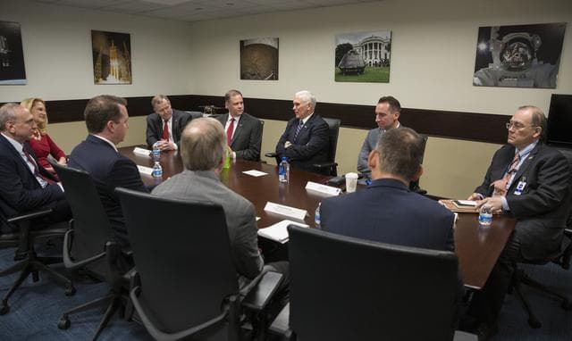 Vice President Pence at NASA Headquarters